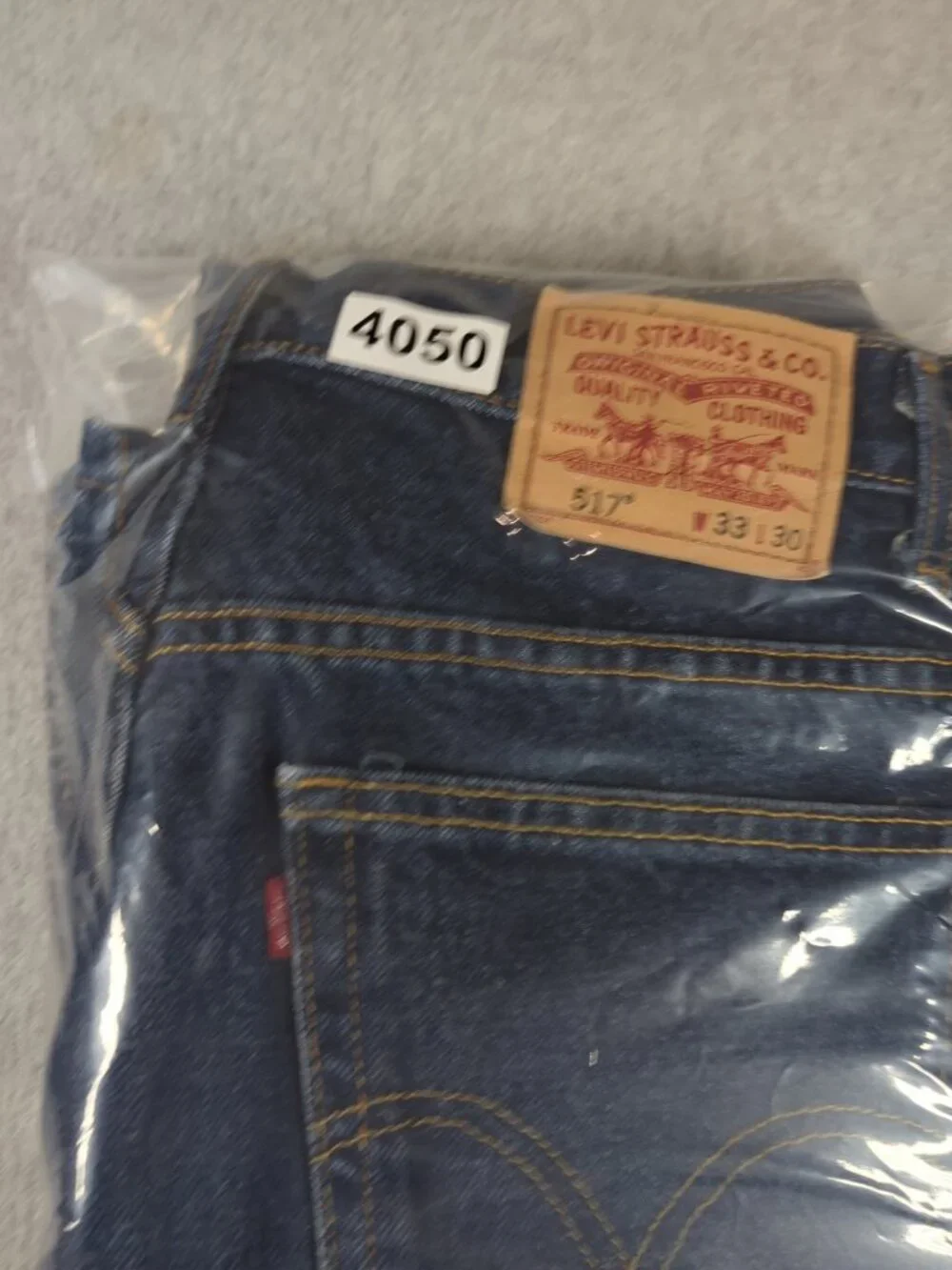 Levi's 517 Jeans Men 33x30 (Fit 33x29) Bootcut Cowboy Rodeo Western Dark Wash